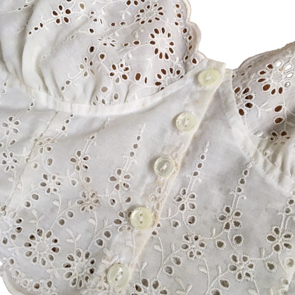 Hanky Panky Eyelet Button Up Bralette size small - Picture 6 of 15